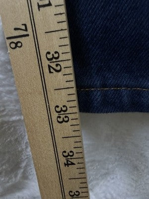 LL Bean Double L Relaxed Fit 16 Tall Womens Jeans Ultra High Rise Blue New NWT
