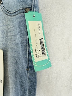 1822 Denim Jeans 10 30 Crop Stitch Fix Butter Skinny Light Blue Womens New NWT