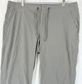 Columbia Anytime Pants Womens 16 Gray Bootcut Omnishield Hiking Quick Dry Nylon