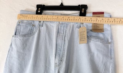 Levis Cinch Baggy Jeans 32 Womens Blue High Rise 32x33 Levi’s New *FlawRead