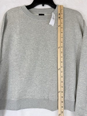 Gap Vintage Soft Wedge Crewneck Sweatshirt Small Women Gray Long Sleeve Top New