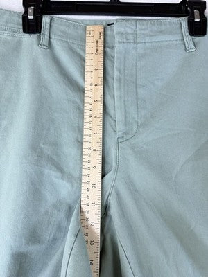 Lands End Chino Pants 20W Green Plus Size Womens