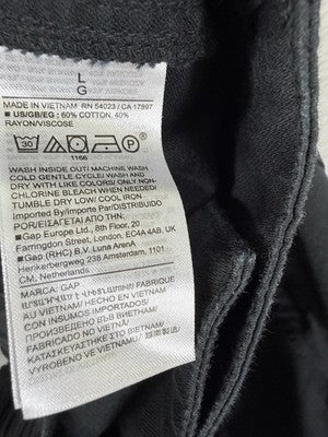 Gap Easy Utility Shorts Large Womens Black