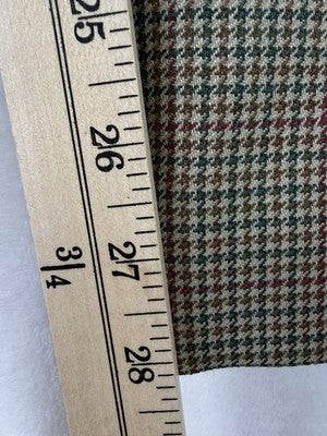 Pendleton Wool Pants 8 Petite Brown Houndstooth Made In USA Lined 8P Vintage