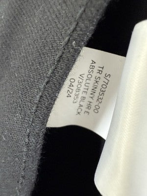 Gap High Rise True Skinny Jeans 26 2 Petite Womens Black Denim New NWT