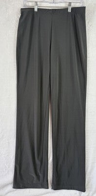 Clara Sun Woo Signature Pants XL Gray Pull On Straight Leg Sunwoo Womens