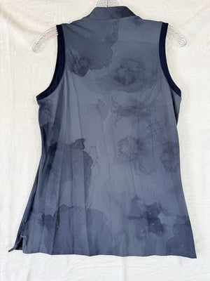 Adidas Womens Golf Polo Ultimate365 Small Shirt Sleeveless Blue New NWT