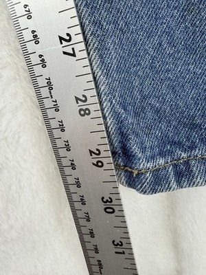 LL Bean Jeans Mens Natural Fit 42x32 Blue Denim