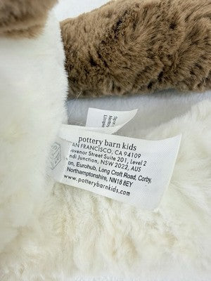 Pottery Barn Kids Jack Spaniel Plush Dog Brown Puppy Stuffed Animal 18” Rare HTF