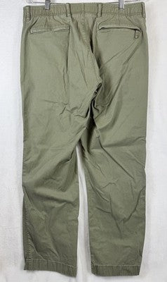 LL Bean Pants 34x29 Men’s Green Classic Fit Stonecoast Extra-Soft Stretch 504198