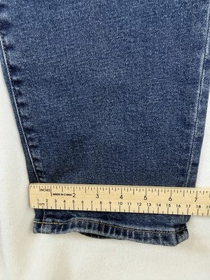 Gap Jeans Men 34x30 Slim Fit Resin Rinse Blue Denim