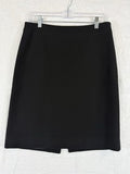 J Crew The Pencil Skirt 4 Black Wool Blend Womens