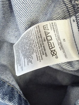 Gap UltraSoft Denim Mini Dress Medium Women Sleeveless Jean Blue Medium Wash New