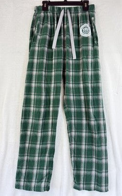 Skidmore College Flannel Pajama Pants Small Womens Pjs Sleep Green Plaid