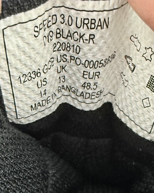 5.11 Tactical Boots 14 Mens Black New Speed 3.0 Waterproof Side Zip ASTM