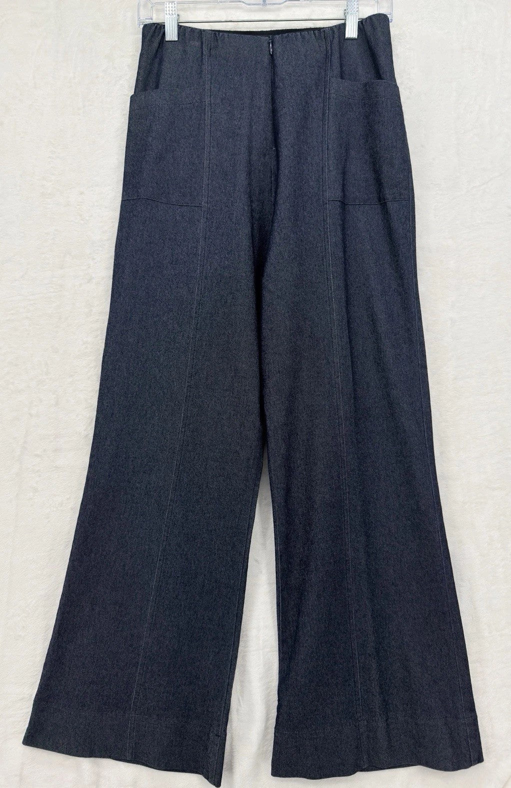 Porto San Francisco Pants Wager 2 Womens Wide Leg Blue Denim