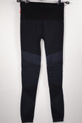 Spanx Leggings XS Seamless Moto Very Black Compression NWT
