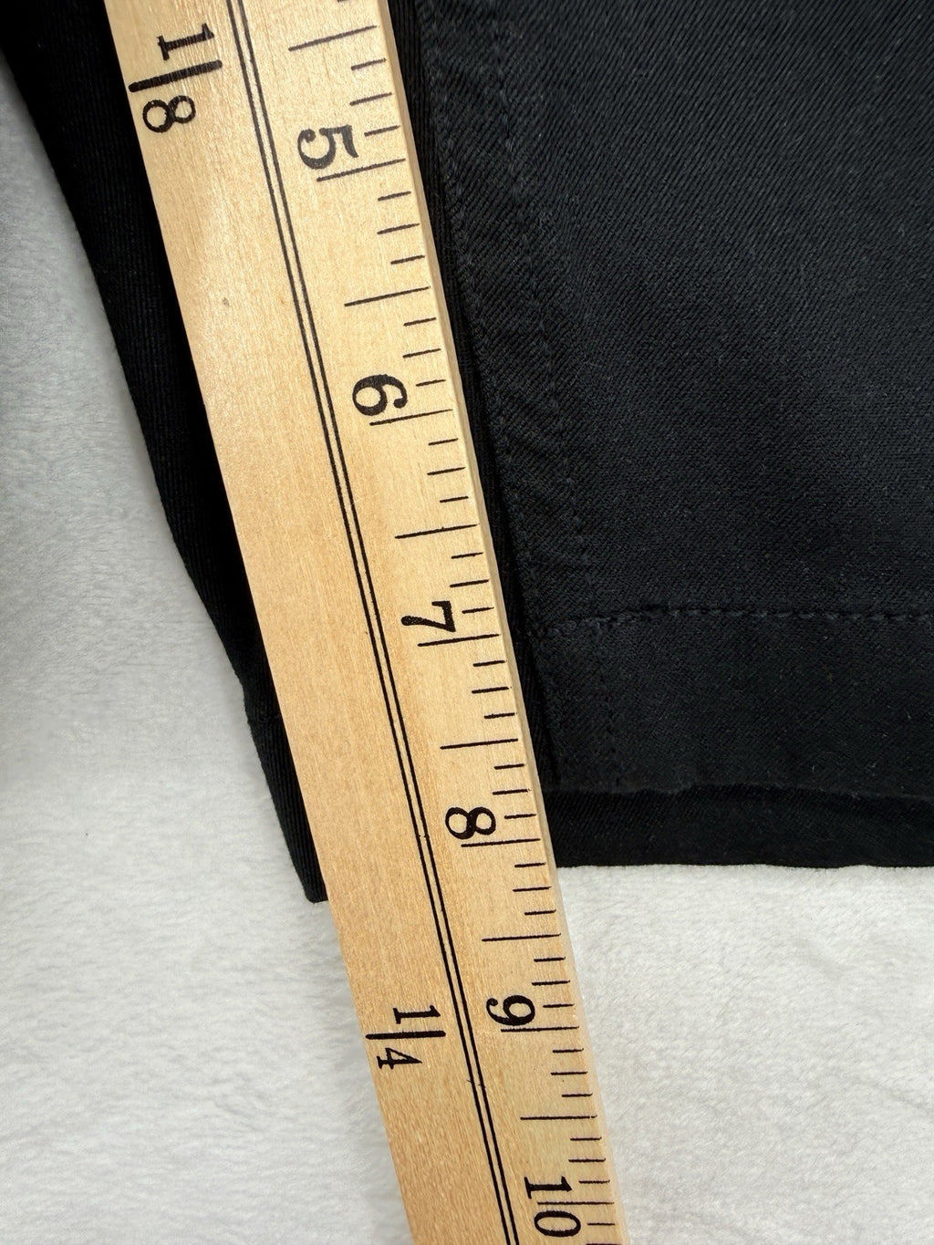 Mugsy Travelers Shorts XXL Mens Black 8” Cotton Stretch Back Elastic