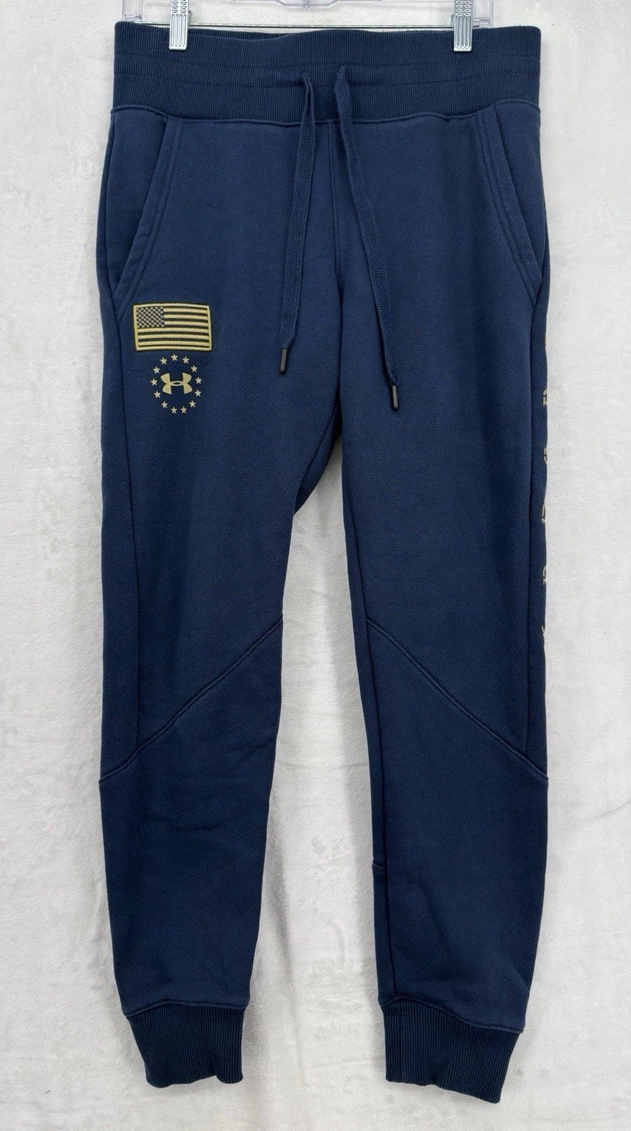 Under Armour Project Rock Freedom Fleece Joggers Medium Mens Loose Sweatpants