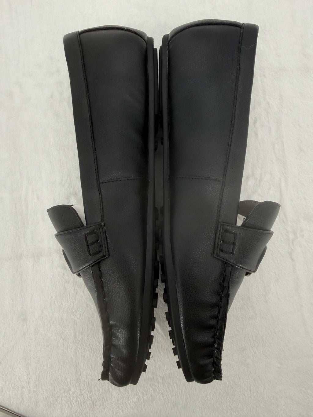 Aerosoles Dani Loafers 11W Womens Black Drivers Shoes 11 Wide Slip On