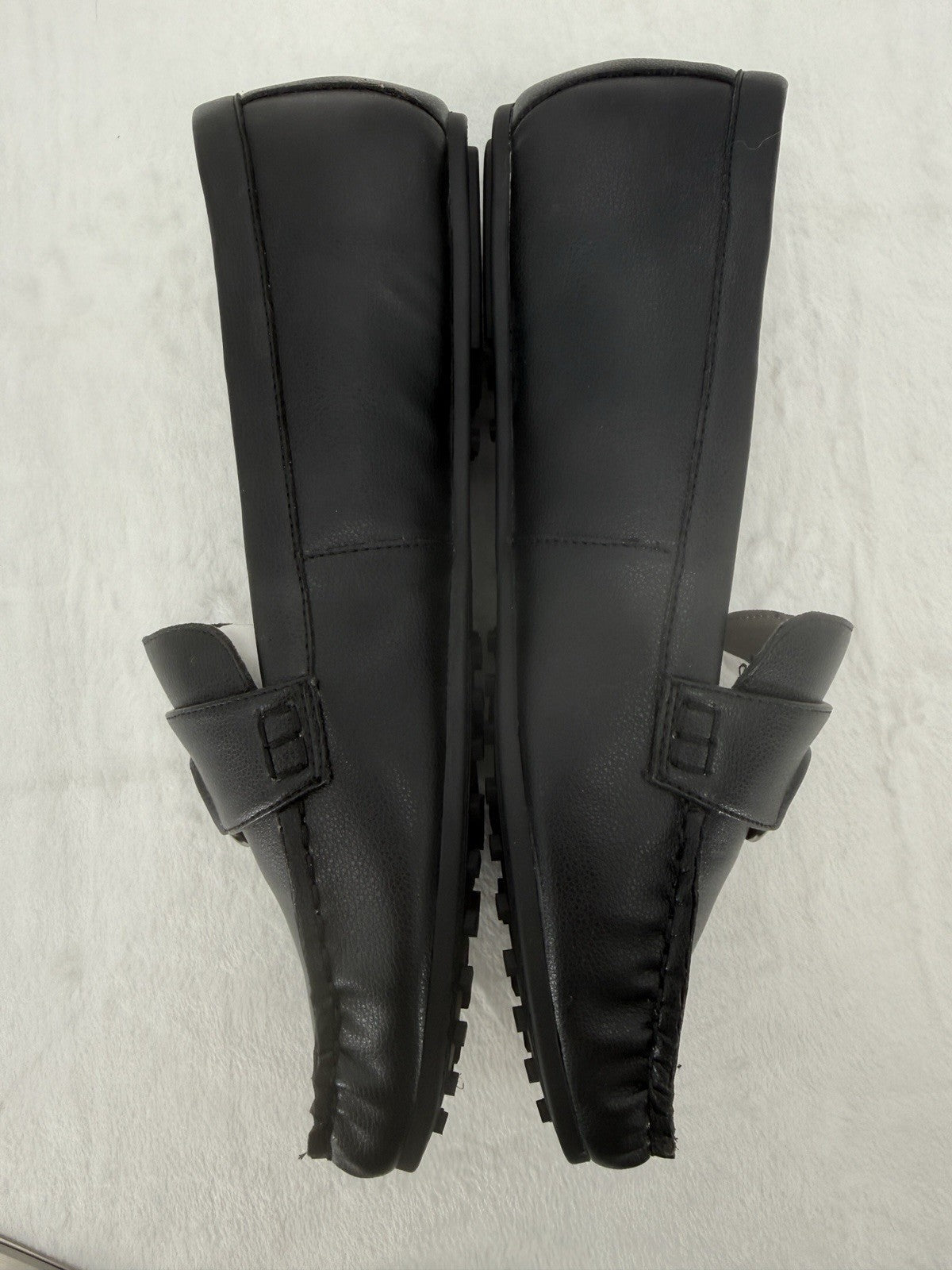 Aerosoles Dani Loafers 11W Womens Black Drivers Shoes 11 Wide Slip On