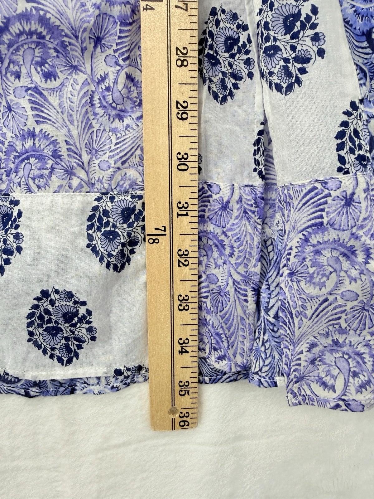J Crew XS Maxi Skirt Blue Purple Paisley Long Side Slit Patchwork Women New NWT