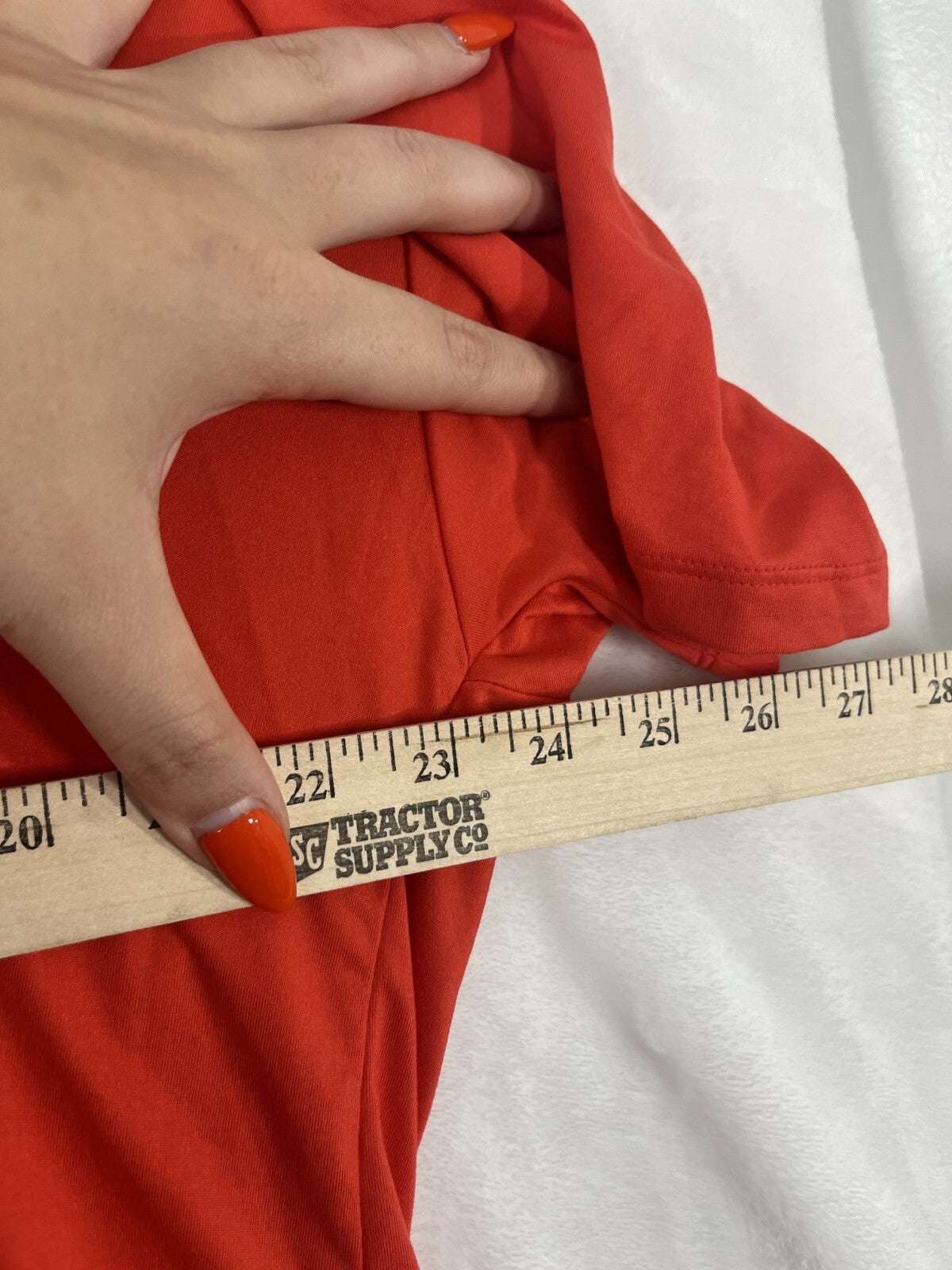 LIVI Active 18/20 Top 1X Short Sleeve Hoodie Red Lane Bryant Plus Size