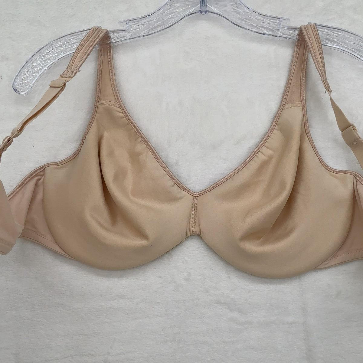Bali Bra 36C Womens Beige Passion for Comfort Underwire Minimizer Women 3642