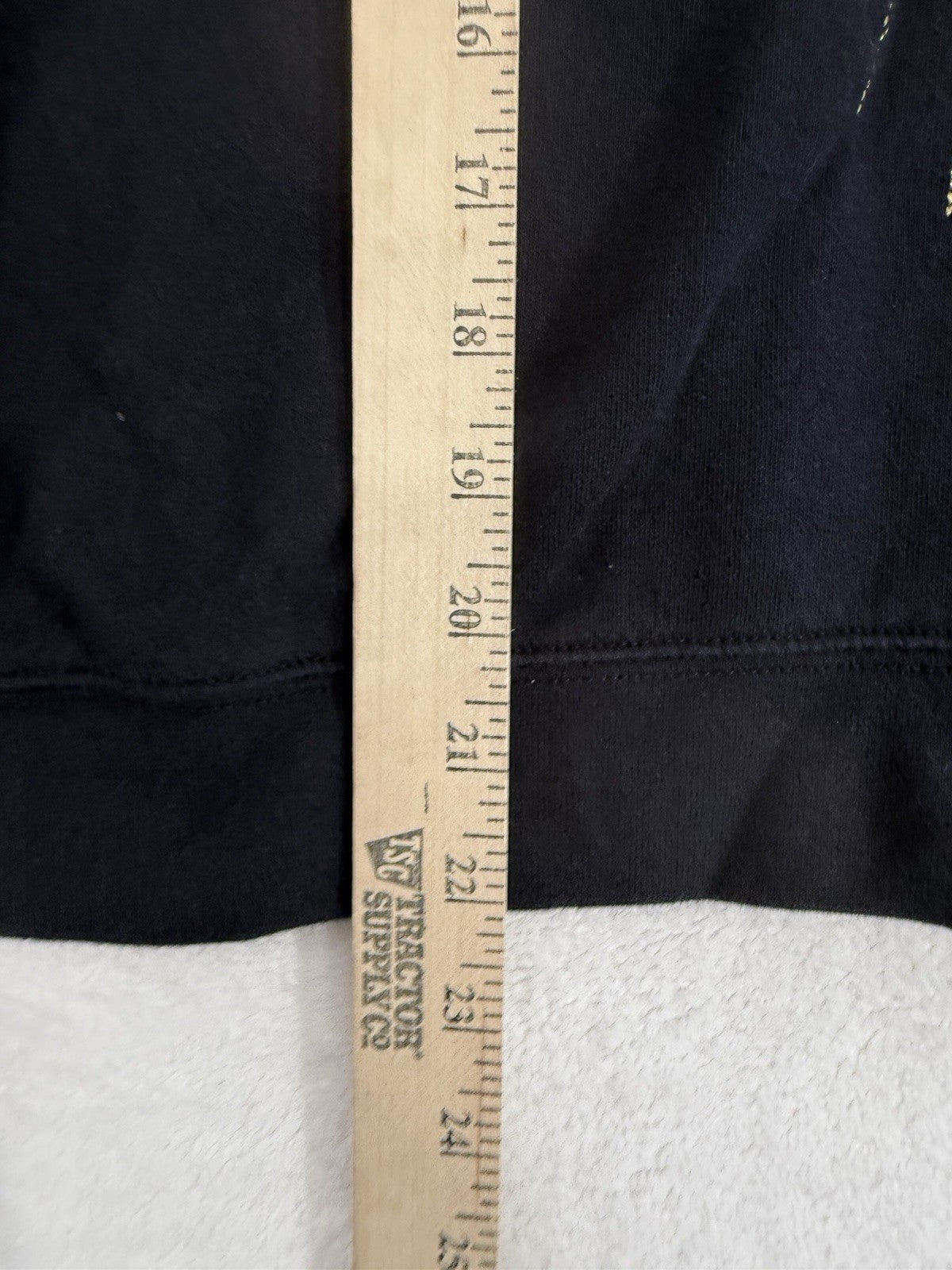 Aeropostale Top Small Womens Black Tiger Sweatshirt Embroidered Embellished