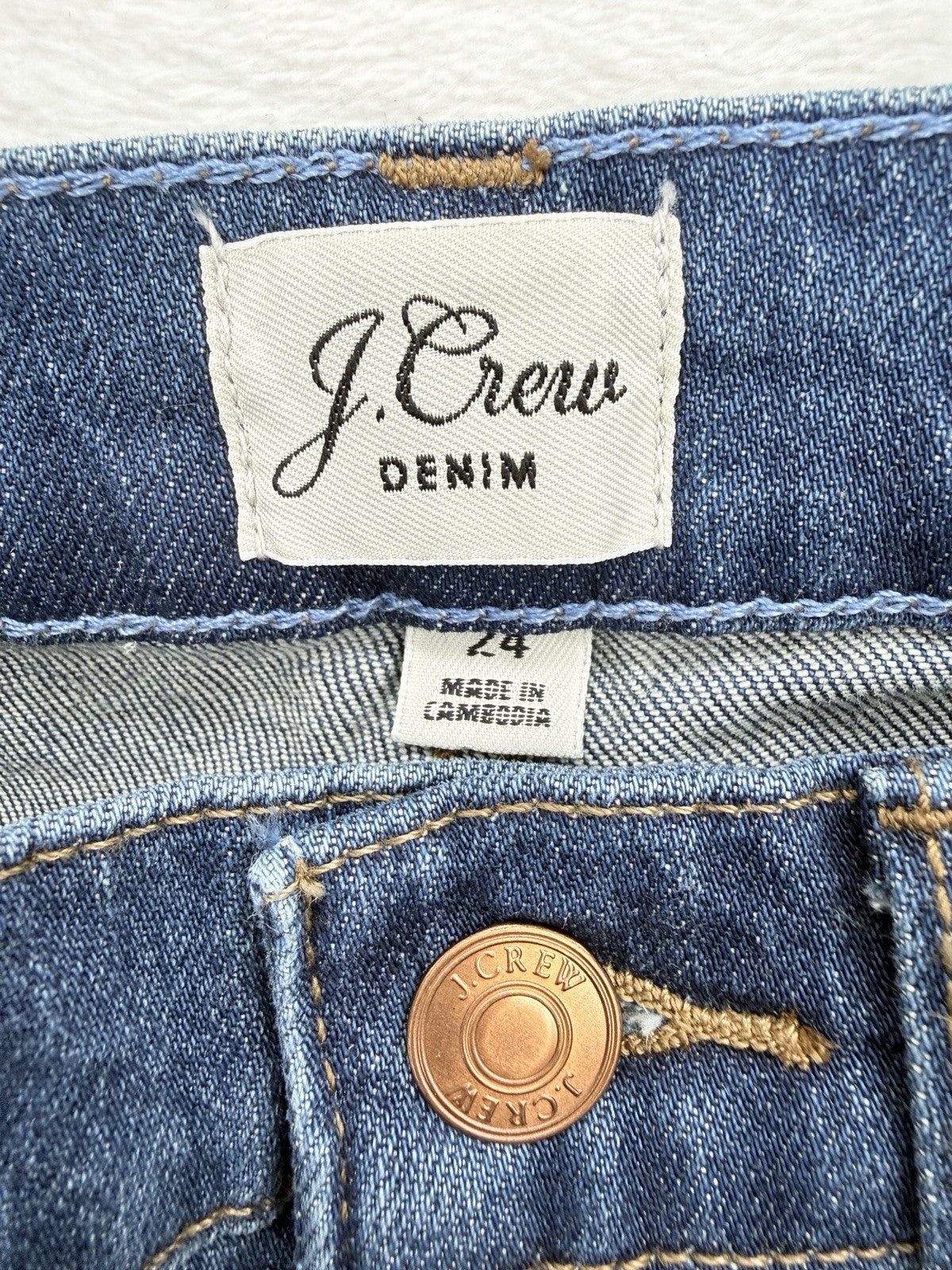 J Crew Slim Boyfriend Jeans 24 Womens Denim Blue