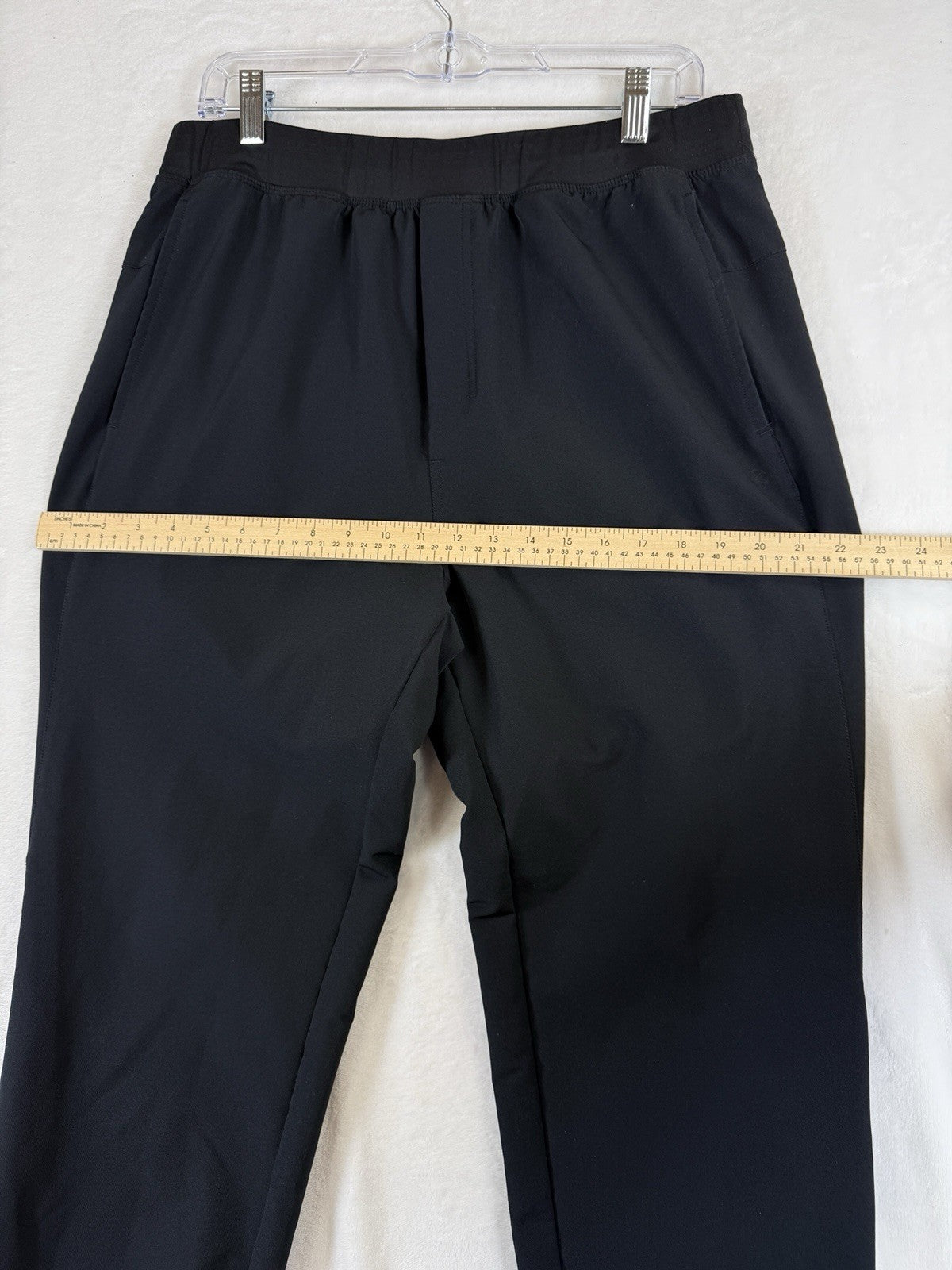 Gaiam Mens Pants Large Joggers Black Pockets Yoga Workout