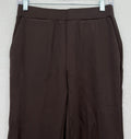 Marla Wynne Layers Pull On Pants Small Womens Brown Knit