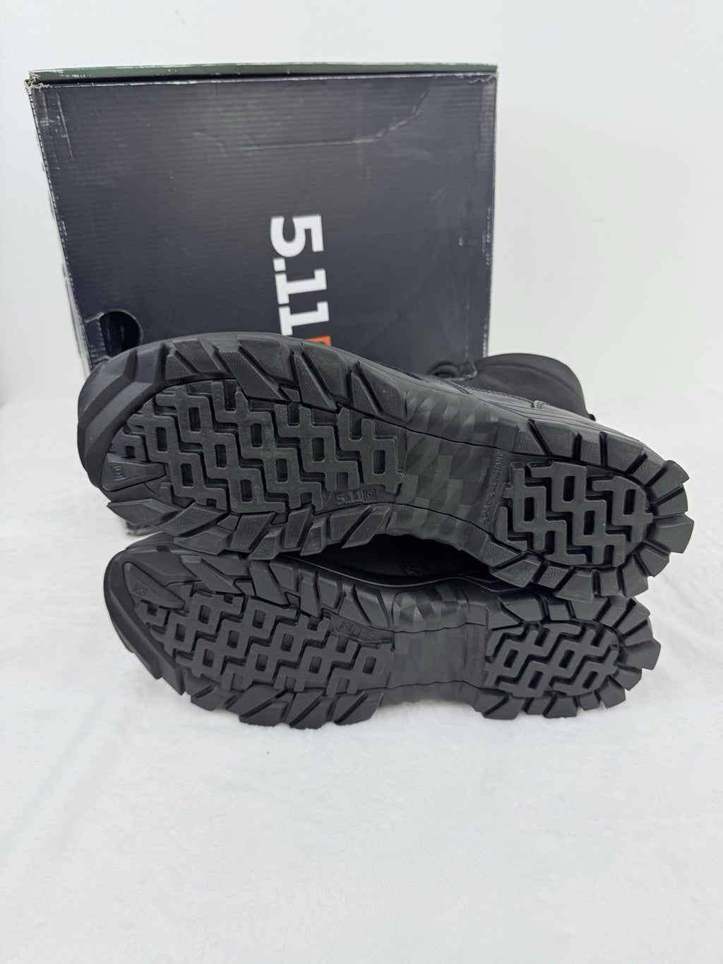 5.11 Tactical Boots 14 Mens Black New Speed 3.0 Waterproof Side Zip ASTM