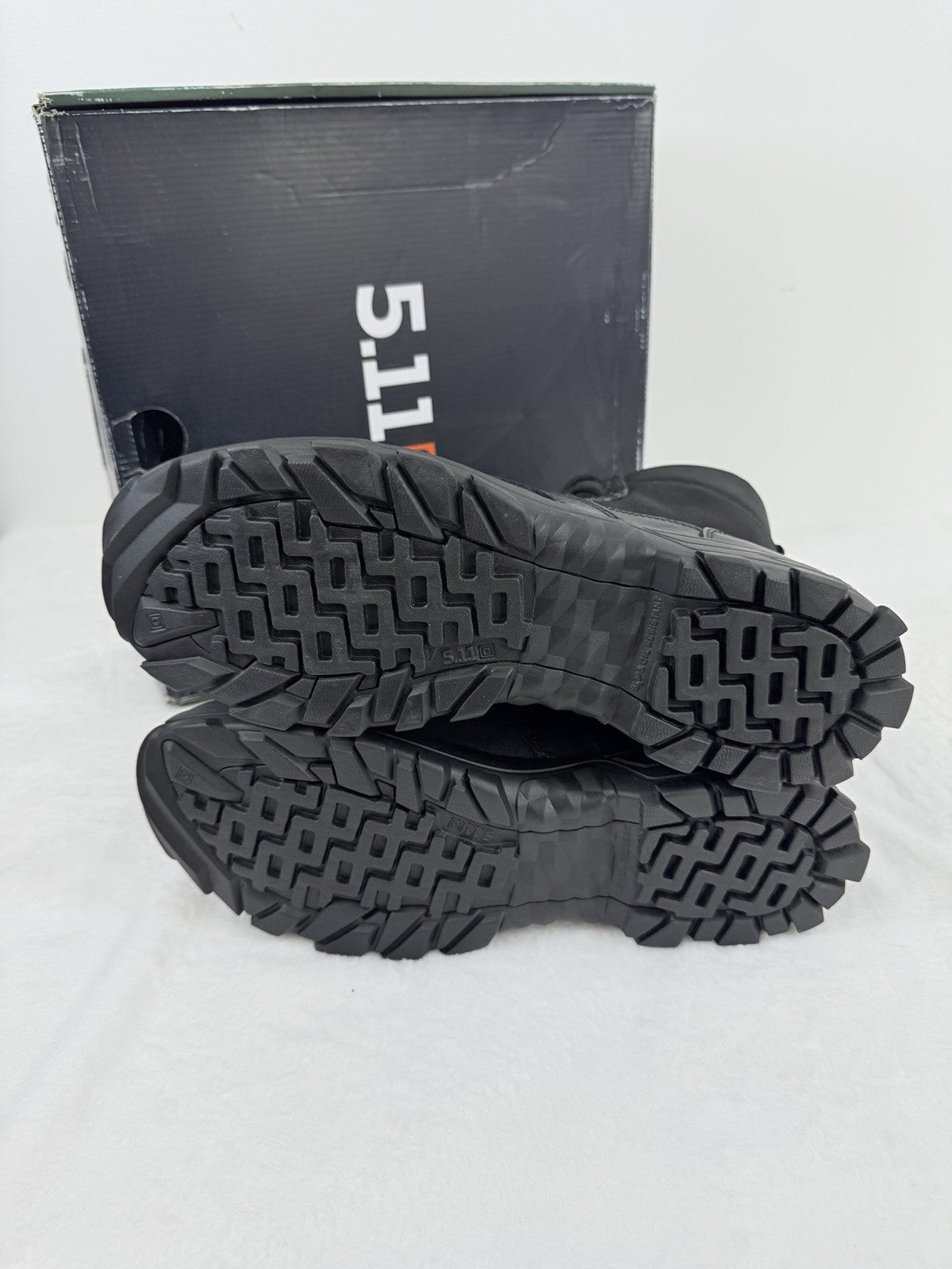 5.11 Tactical Boots 14 Mens Black New Speed 3.0 Waterproof Side Zip ASTM