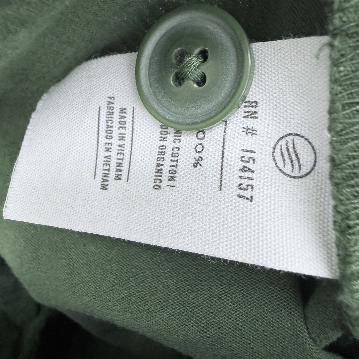 United By Blue Impact Collection XS Women Organic Cotton Green Romper Shorts New