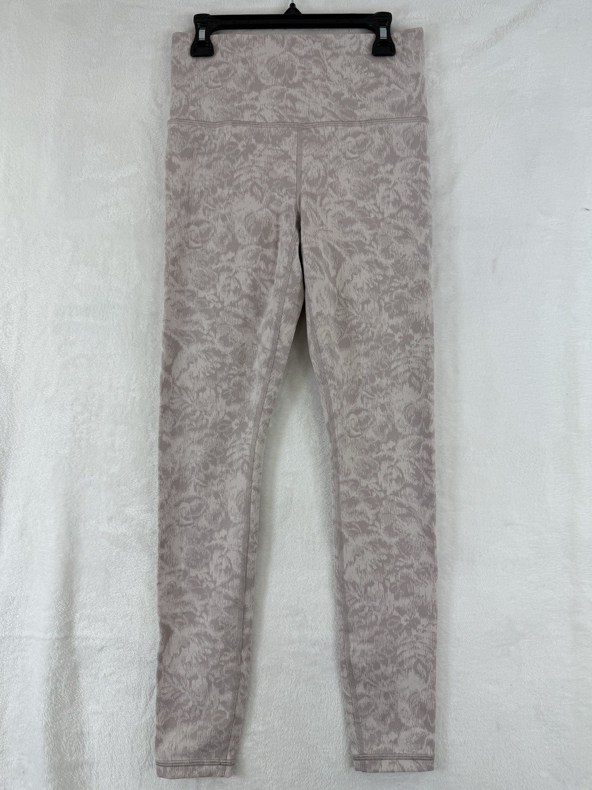 Athleta Elation Textured Tight Small Pink Floral Womens Workout Stretch