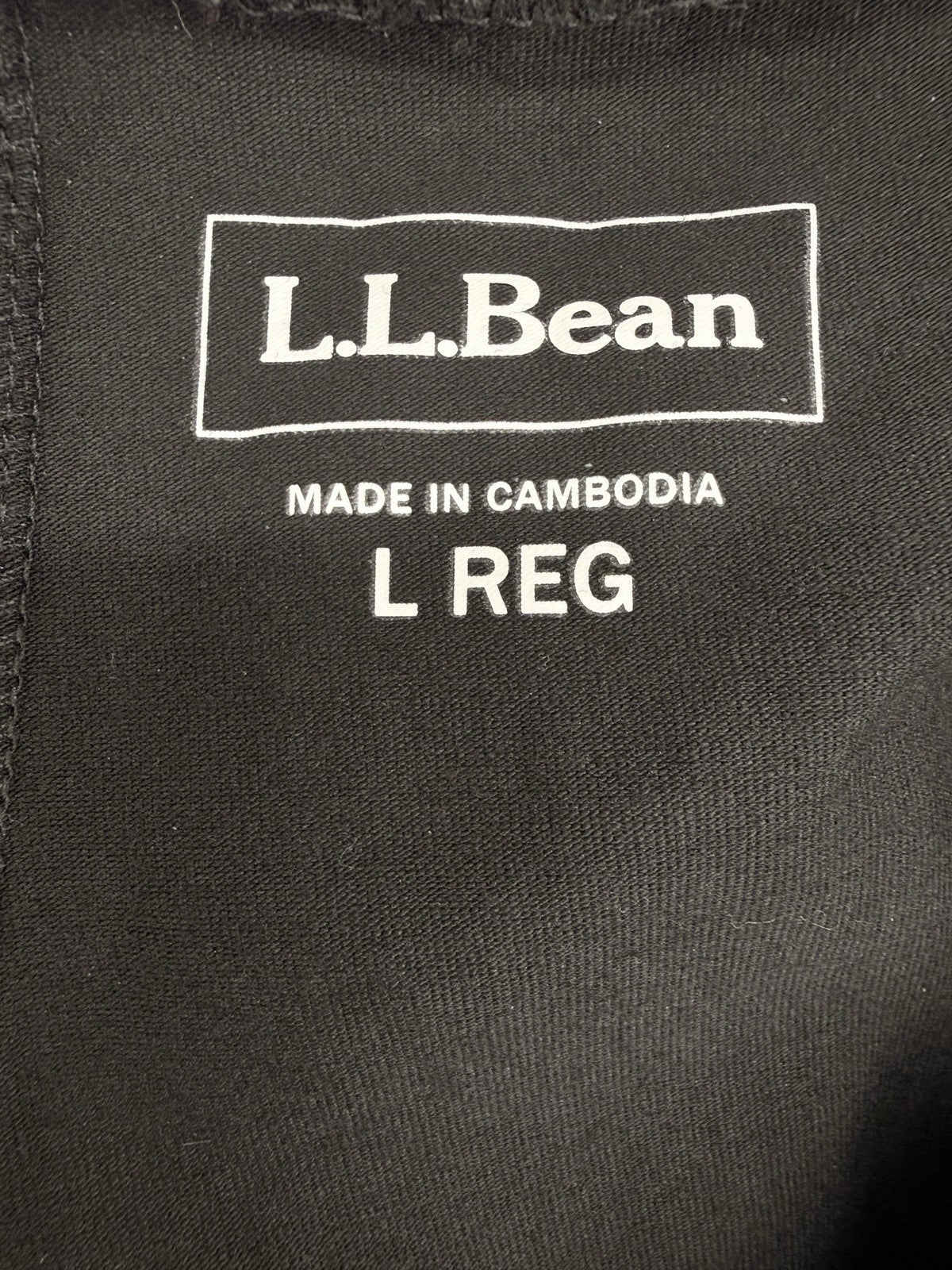 LL Bean Perfect Fit Pants XL Black Straight Leg Knit Pull On Womens