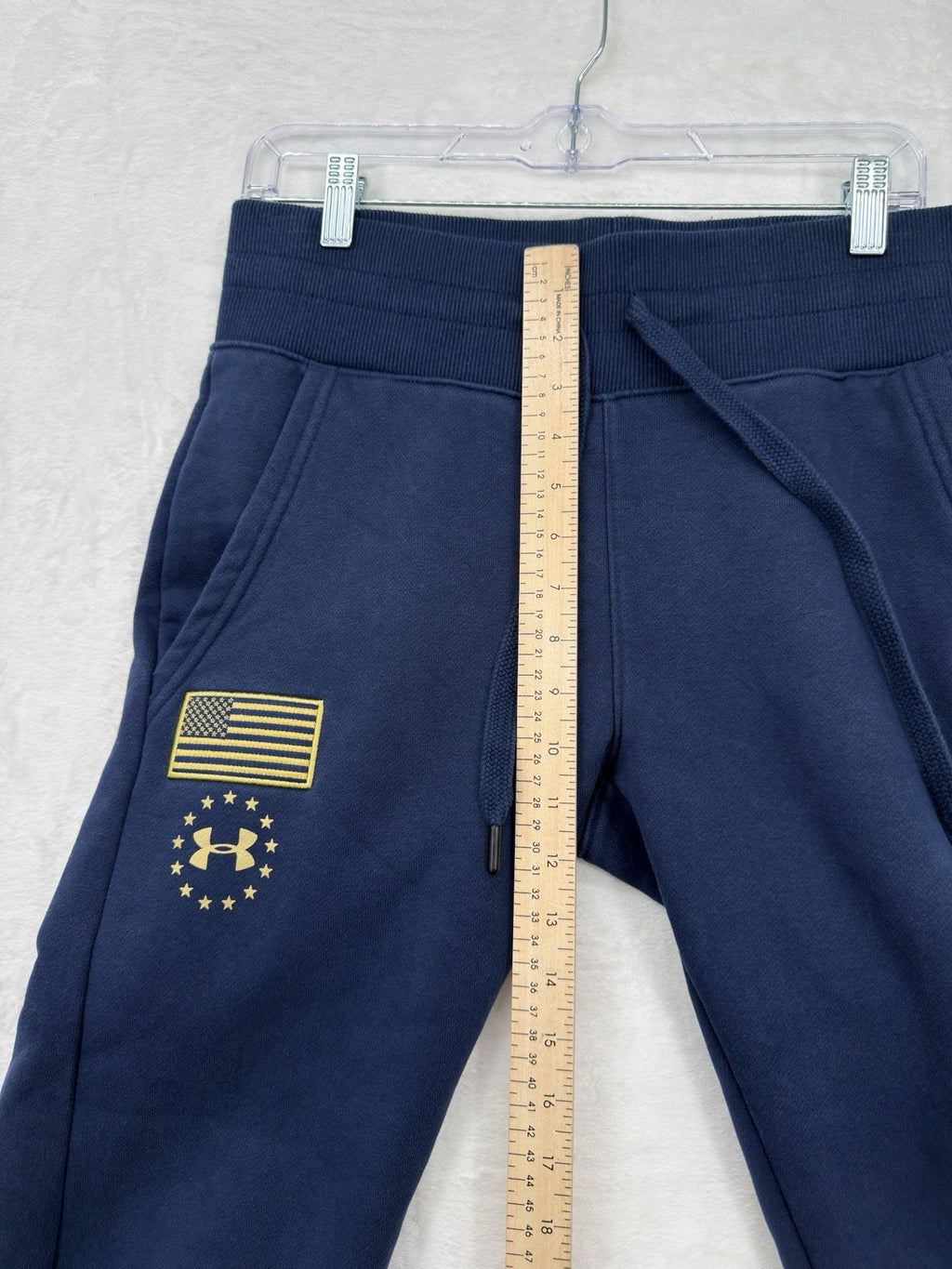 Under Armour Project Rock Freedom Fleece Joggers Medium Mens Loose Sweatpants