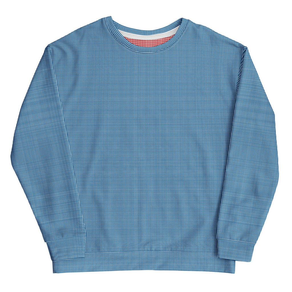 Dyberry Blue Gingham Sweatshirt 2025
