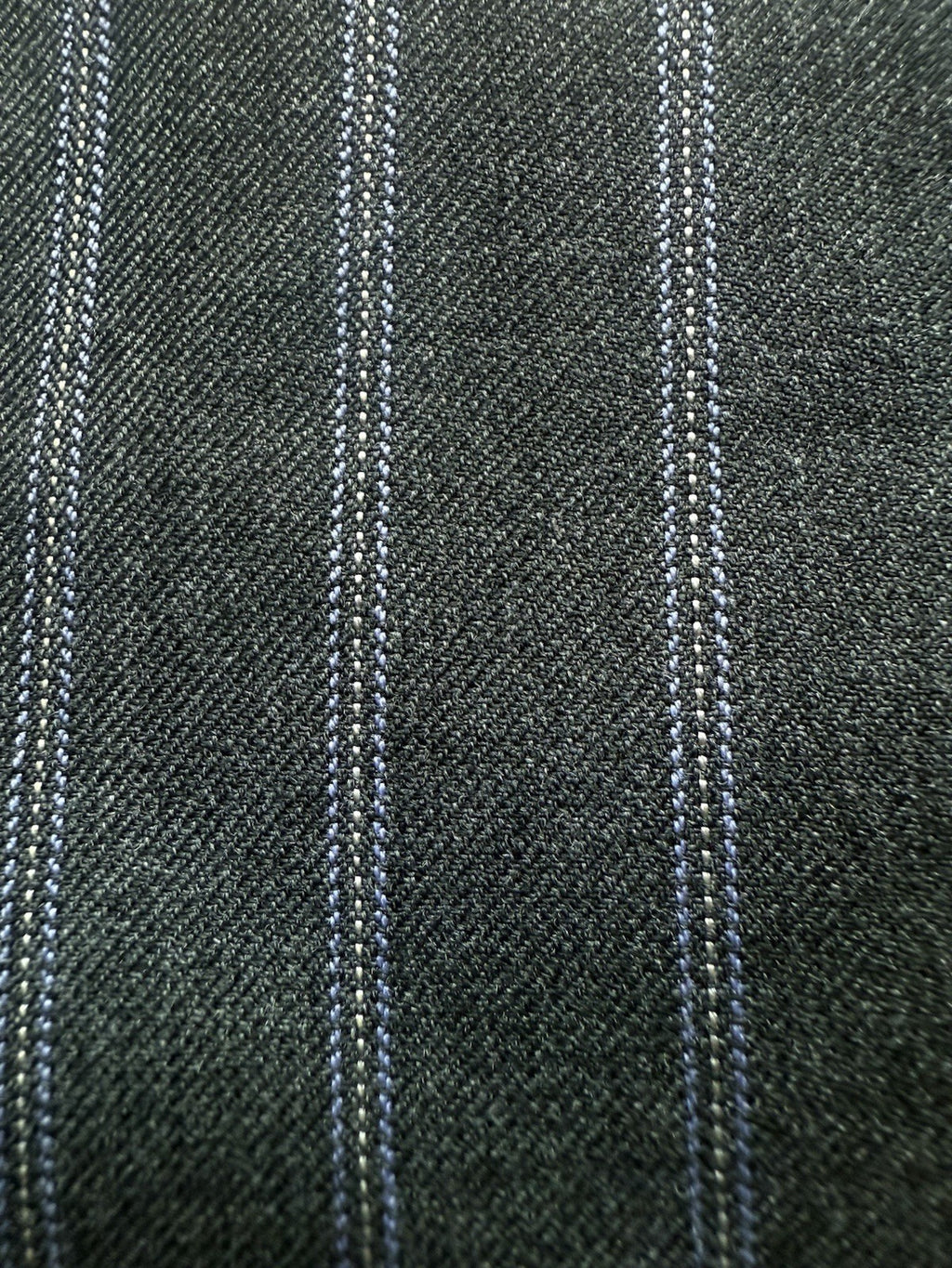 Brooks Brothers 346 Blazer 14 Womens Jacket Gray Pinstriped 100% Wool 2 Button