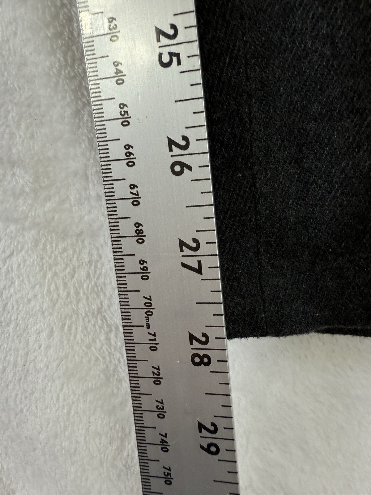 Banana Republic Pants 2 Womens Gray 100% Cotton Flannel Zip Hem