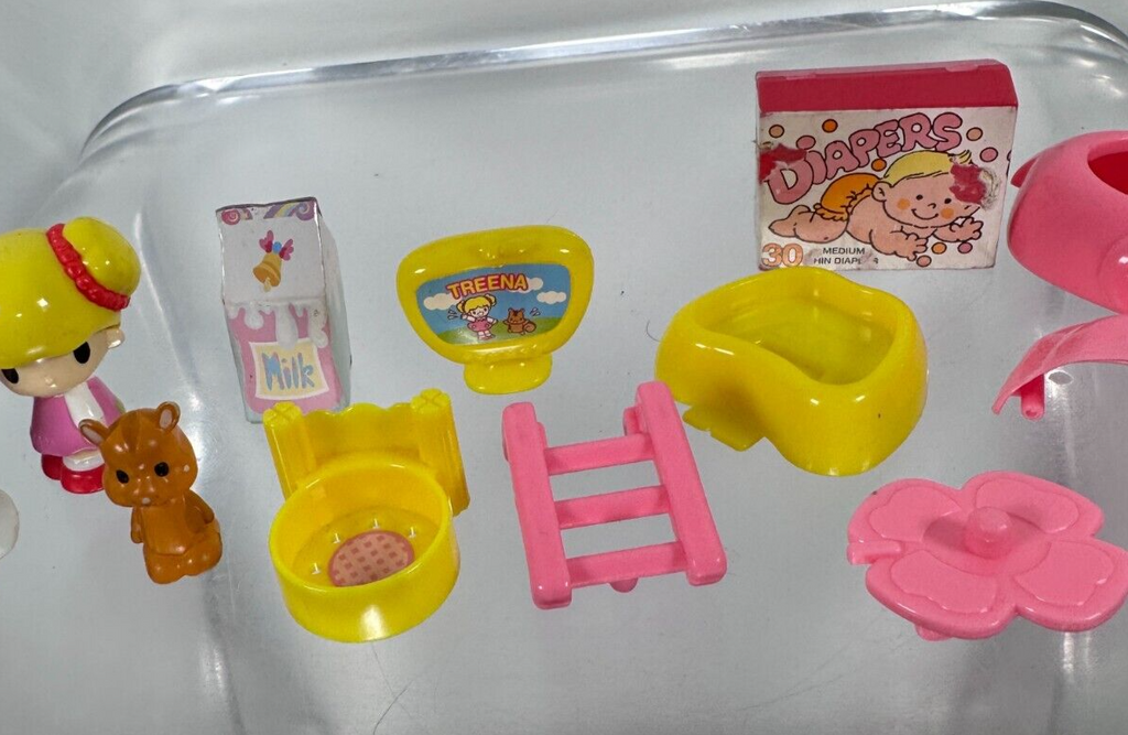 Takara Treena Koeda Chan Figure Friends Lot Treehouse Accessories