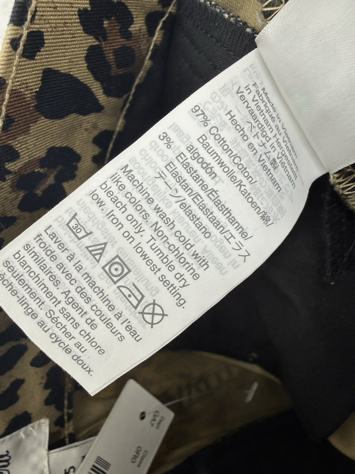 J Crew Kickout Crop Pants 25 Womens Leopard Print High Rise New NWT