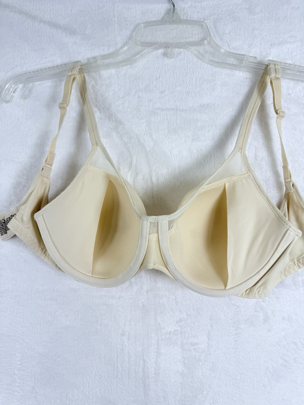 Bali Bra 34C 3439 One Smooth U Cream Yellow Womens