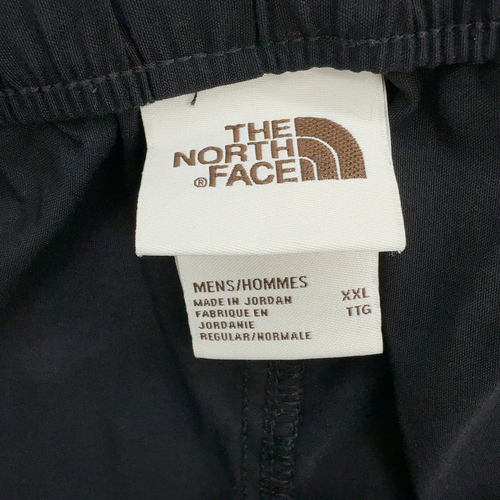 The North Face Class V Cargo Shorts XXL Mens Black Hiking Nylon Stretch 8”