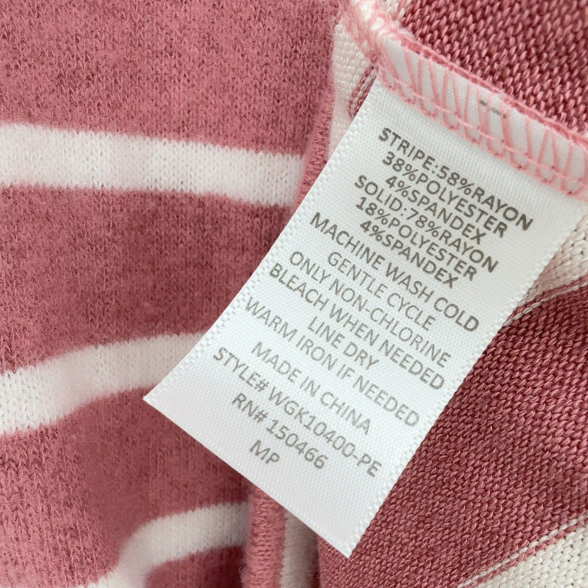 Stitch Fix Top Medium Petite Market & Spruce Pink Brushed Knit Womens New NWT