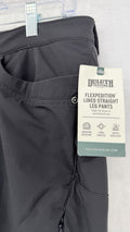 Duluth Trading Flexpedition Pants Womens 12 Black 12x29 Fleece Lined New NWT