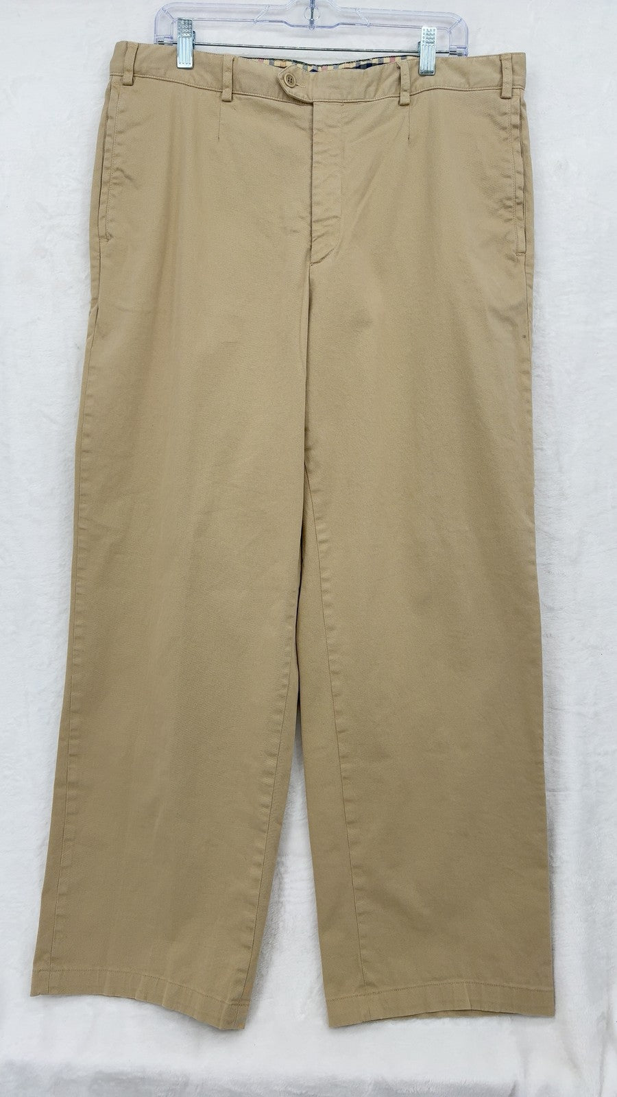 Paul & Shark Yachting Chino Pants 38 Mens 38x30 Khaki Stretch Straight Leg