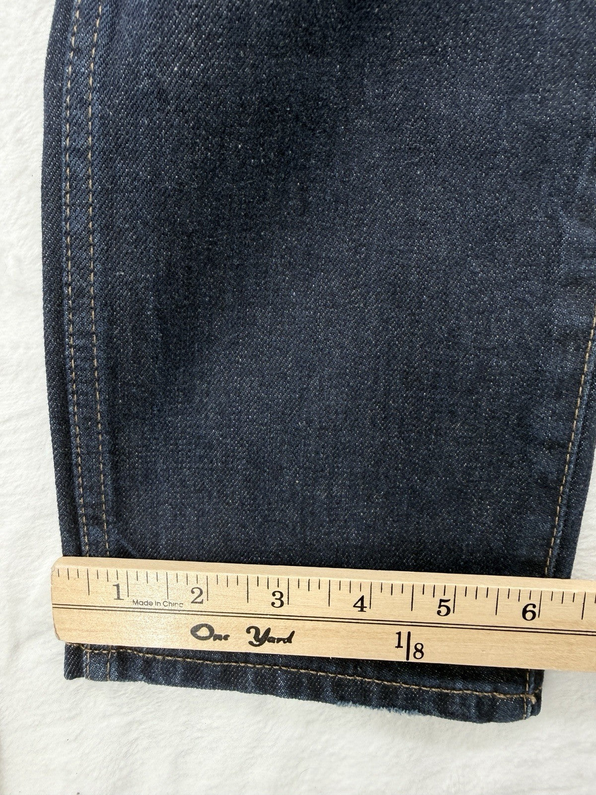 J Crew 10” Vintage Straight Jeans 25 Womens Denim Dark Blue High Rise