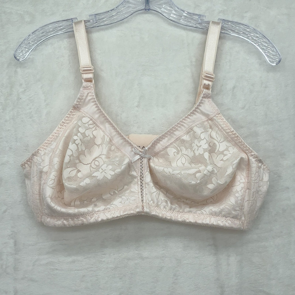 Bali Bra 40C Bra Pink Double Support Wireless Womens 3372